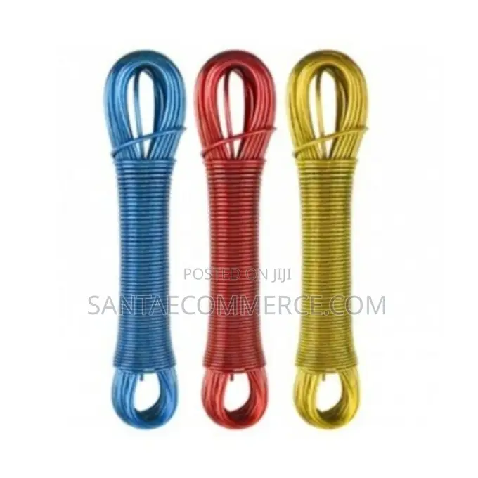PVC Coated Steel Wire Cloth Line Rope Hanging Drying Rope