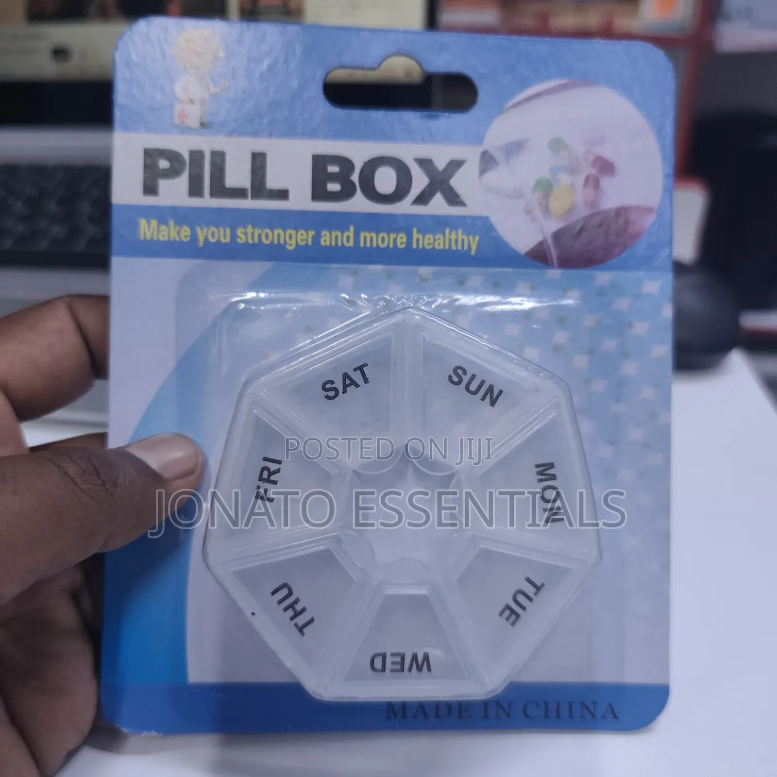 7 Day Weekly Pill Box Organizer Medication Reminder Dispenser