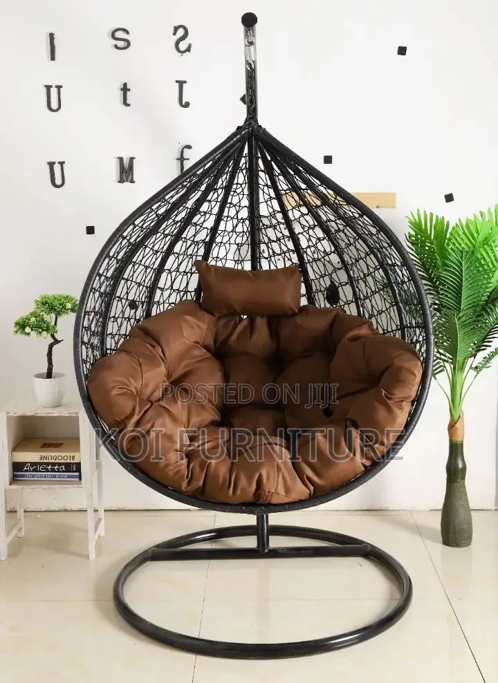 Hanging Chair : Modern Fancy Outdoor Swing Chair With Cushion