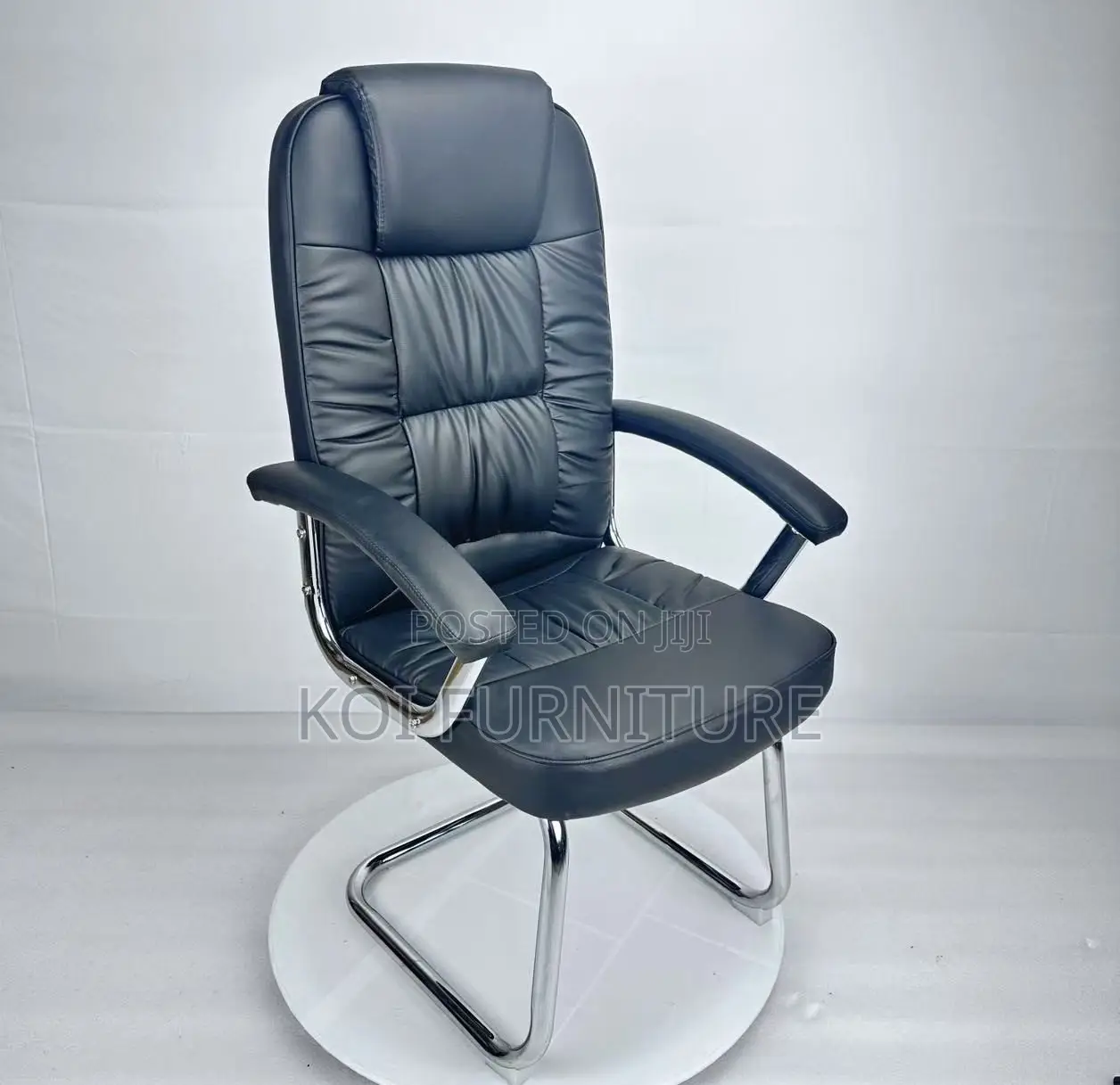 Office Chair : Executive Leather Visitor Chair