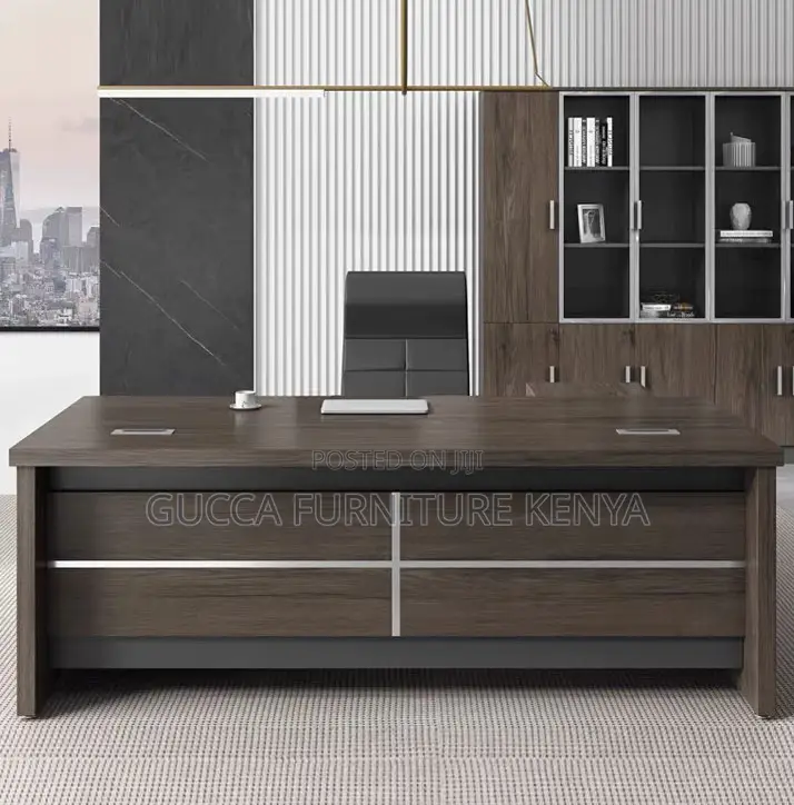 Executive 1800mm L-Shaped Imported Office Desk