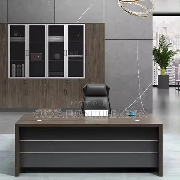 Executive 1800mm L-Shaped Imported Office Desk