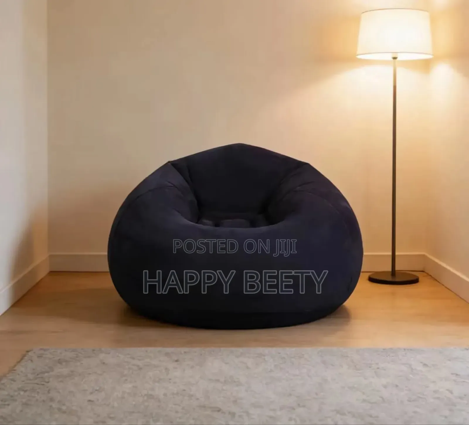 *Large Lazy Inflatable Bean Bag With Free Manual Pump*