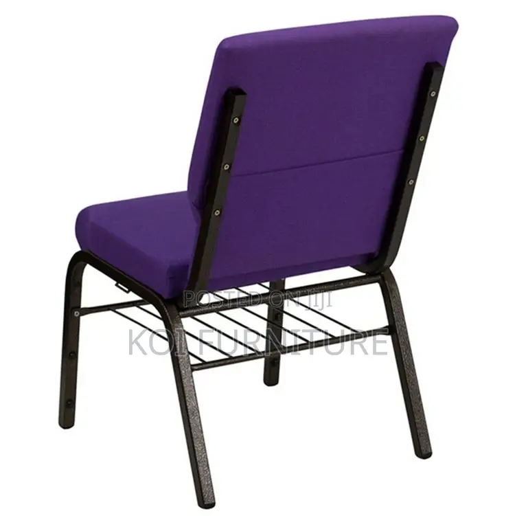 Office Chair : Stacking Church Fabric Office Chair With Bookshelf