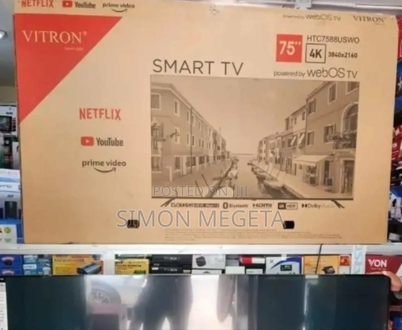 Hdmi Usb Webos Vitron 65 Inch