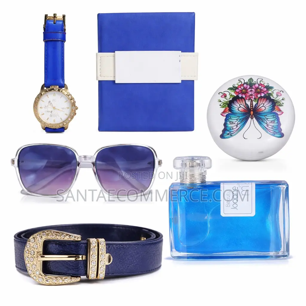 Elegant Blue Gift Set for Fashion Beauty Lovers