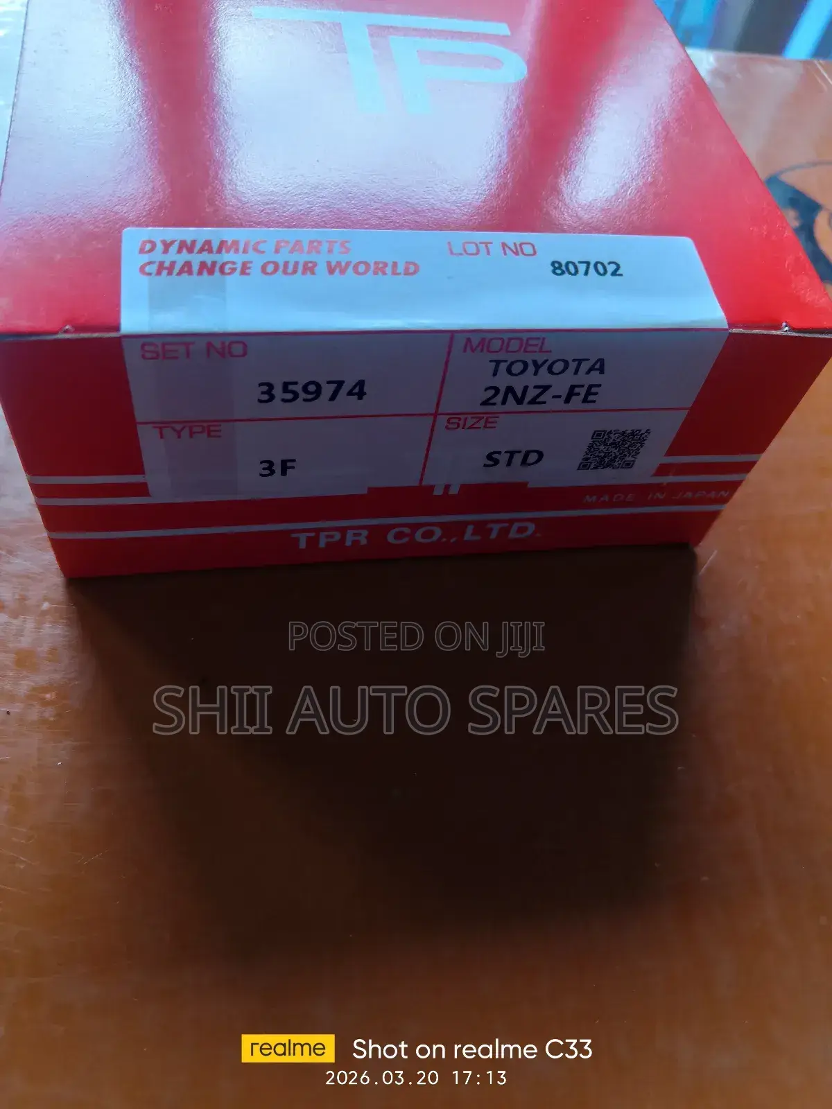 Piston Ring 2nz Fe