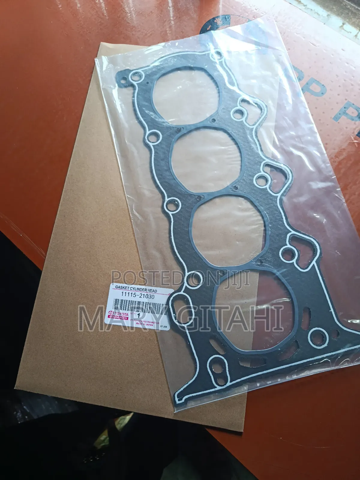 Cylinder Head Gasket 1nz Engine Genuine Pack