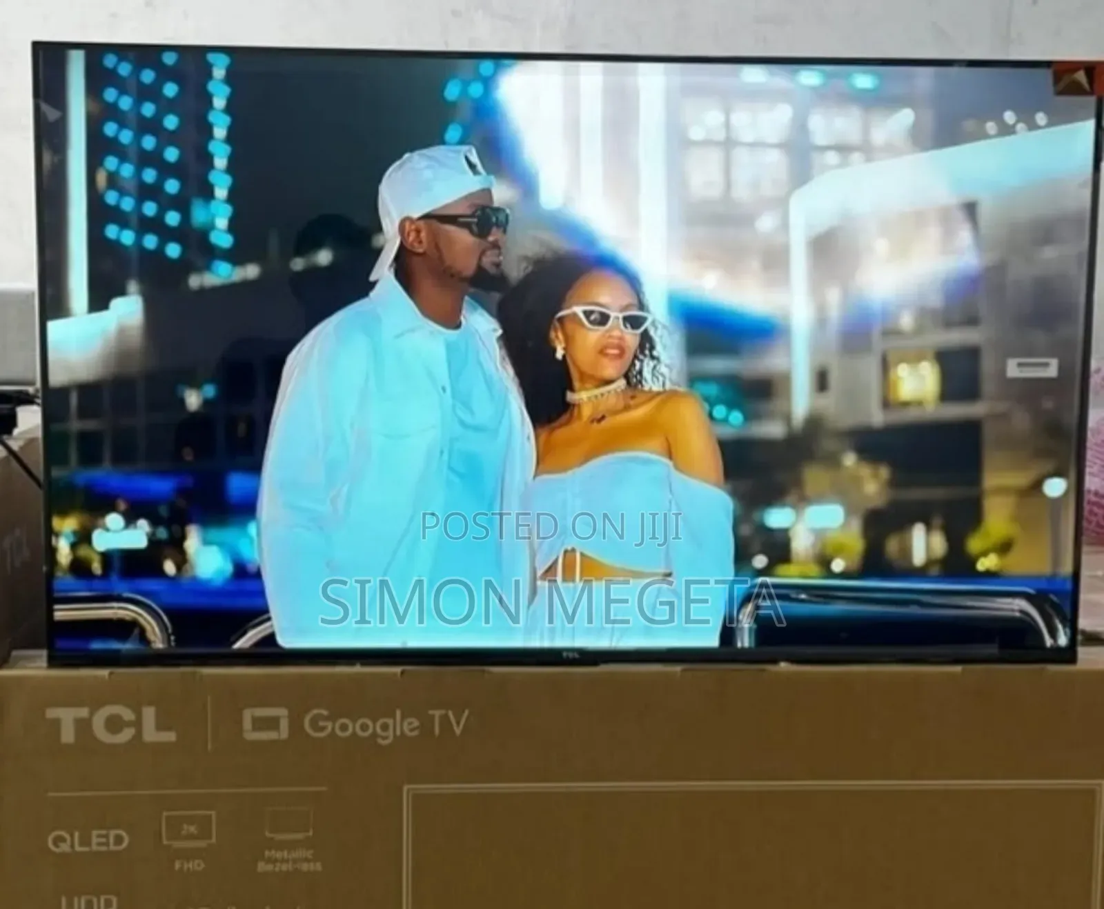 Restocked TCL 43 Inch Qled Google Tv /HDR/ Dolby Audio