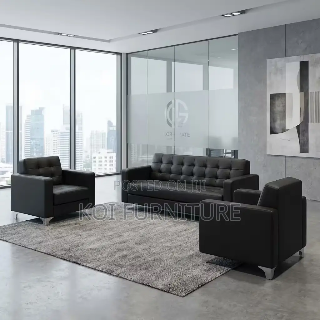 Office Sofa Modern Office Reception Sofa Set – 5 Seater