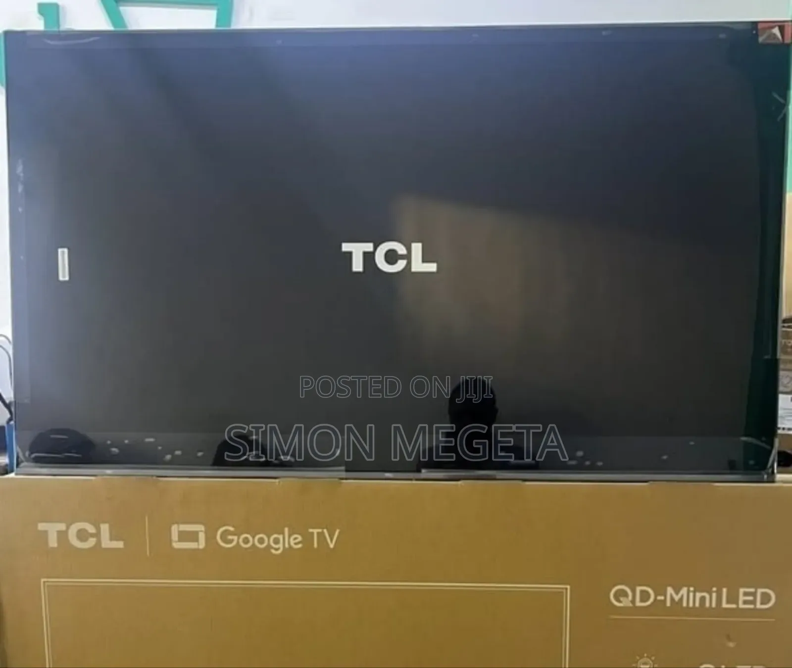 Restocked Tcl 55 Inch Qled Smart Android Google Tv /Google Talk