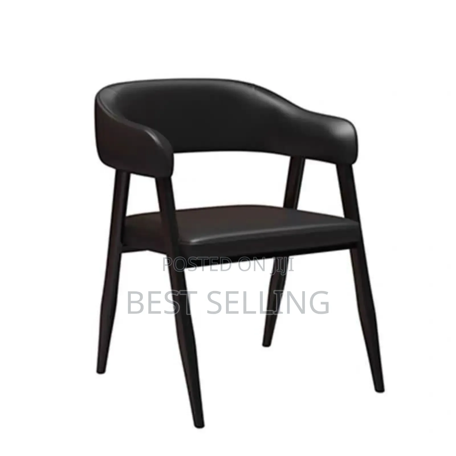 Classic Paded Black Home Chairs
