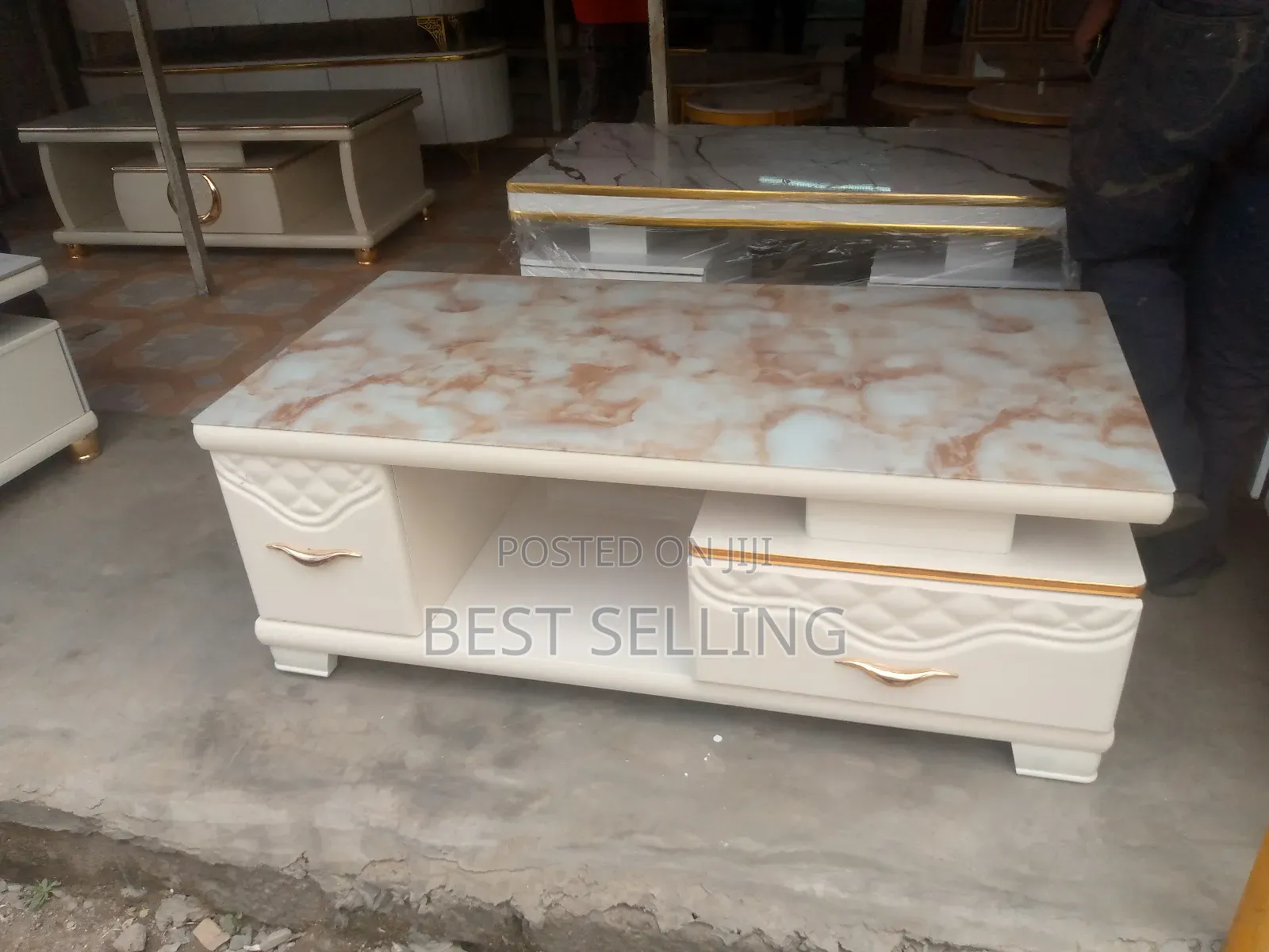 4 Drawers Home Coffee Table
