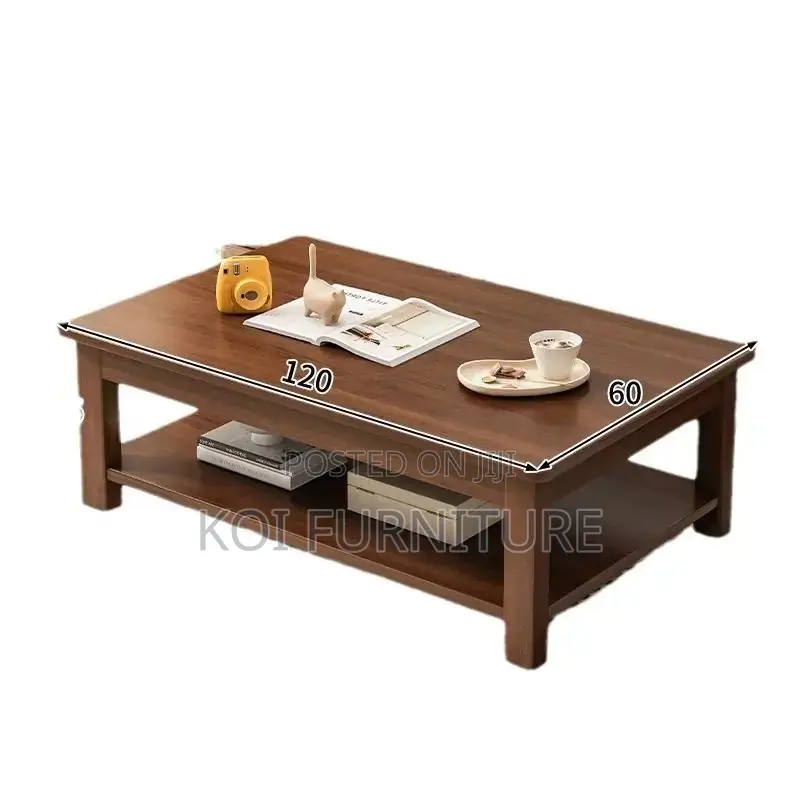 Coffee Table; Wooden Mahogamy Home Office Coffee Table