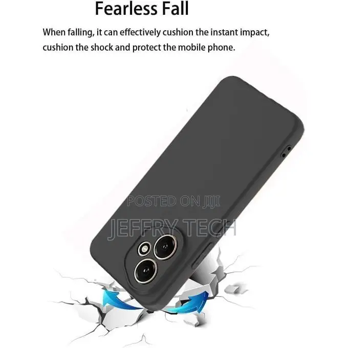 Honor 400 Phone Case, Slim Smooth Luxury Shockproof Liquid Soft Silico