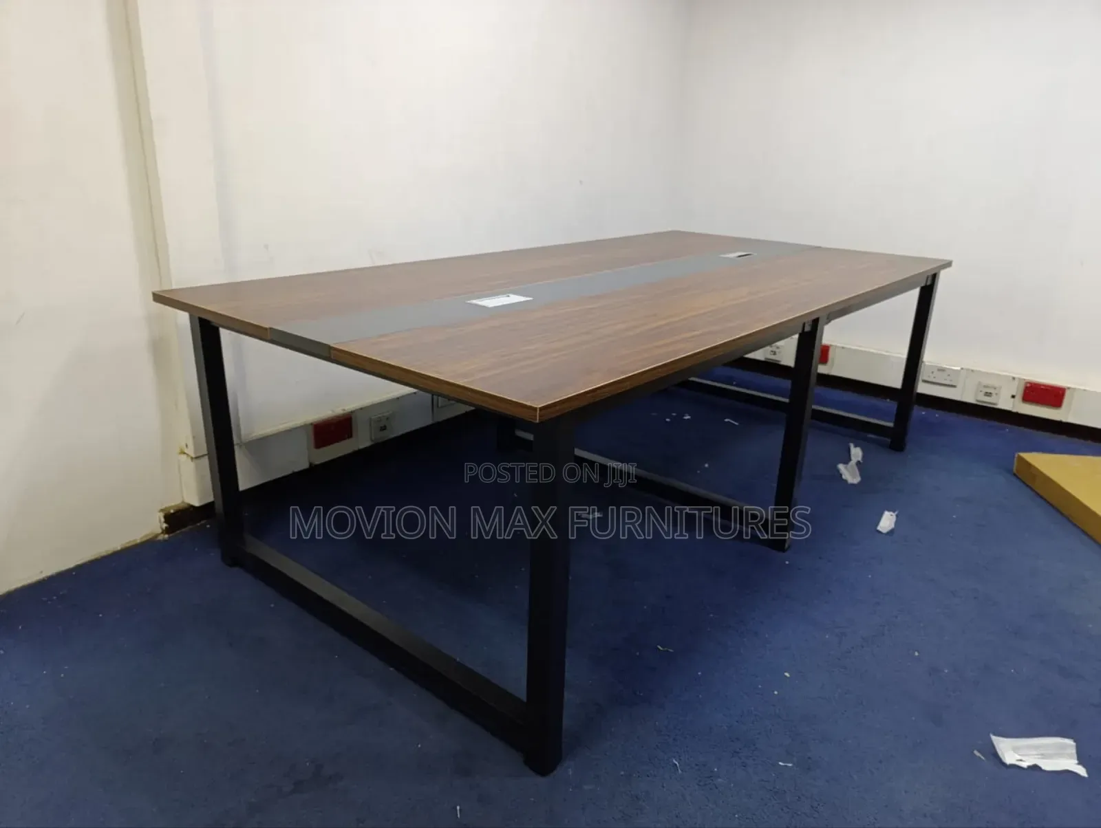 2.4m Metallic Imported Boardroom Table