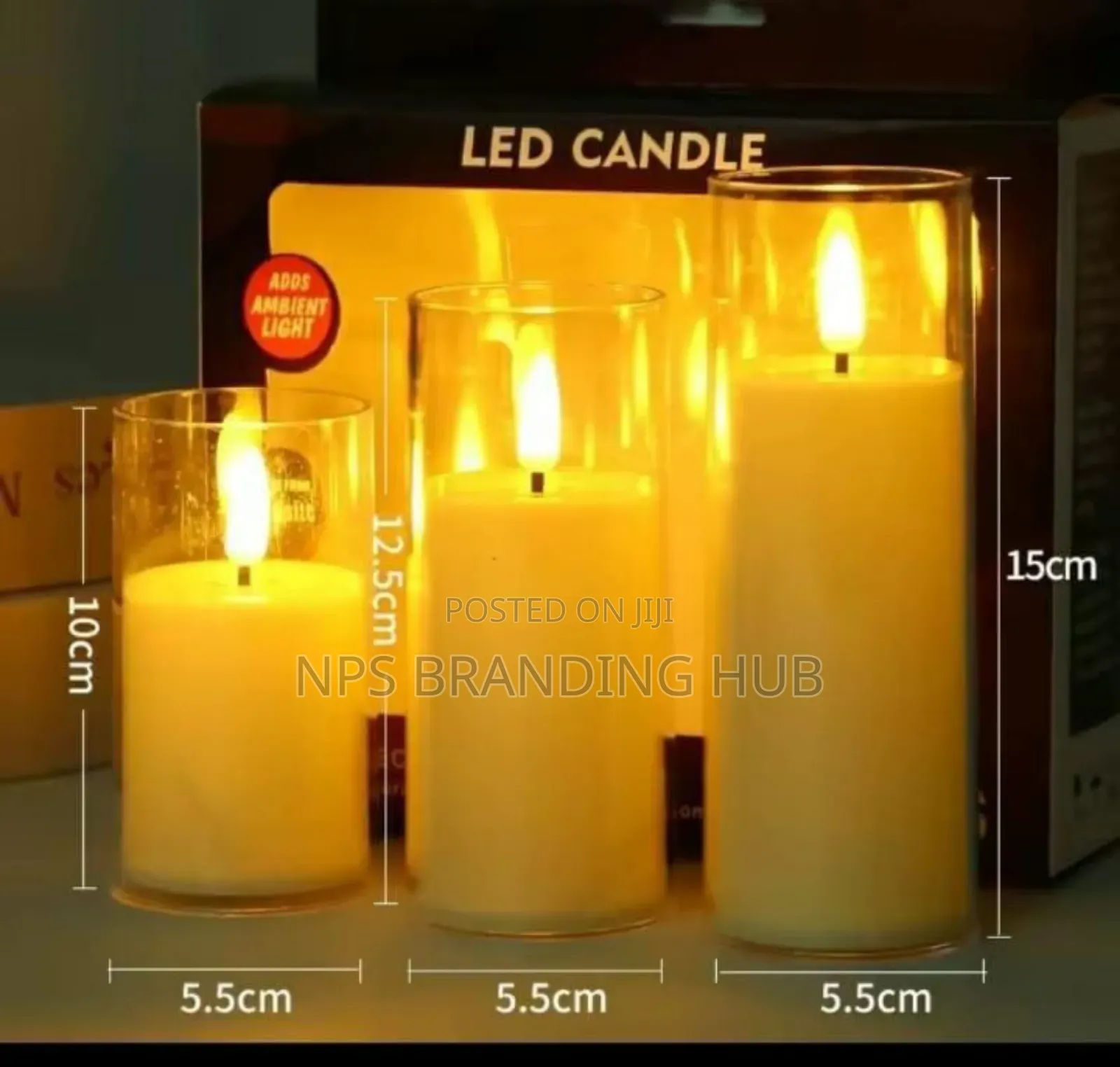 3 in 1 Flameless Led Candle Ao
