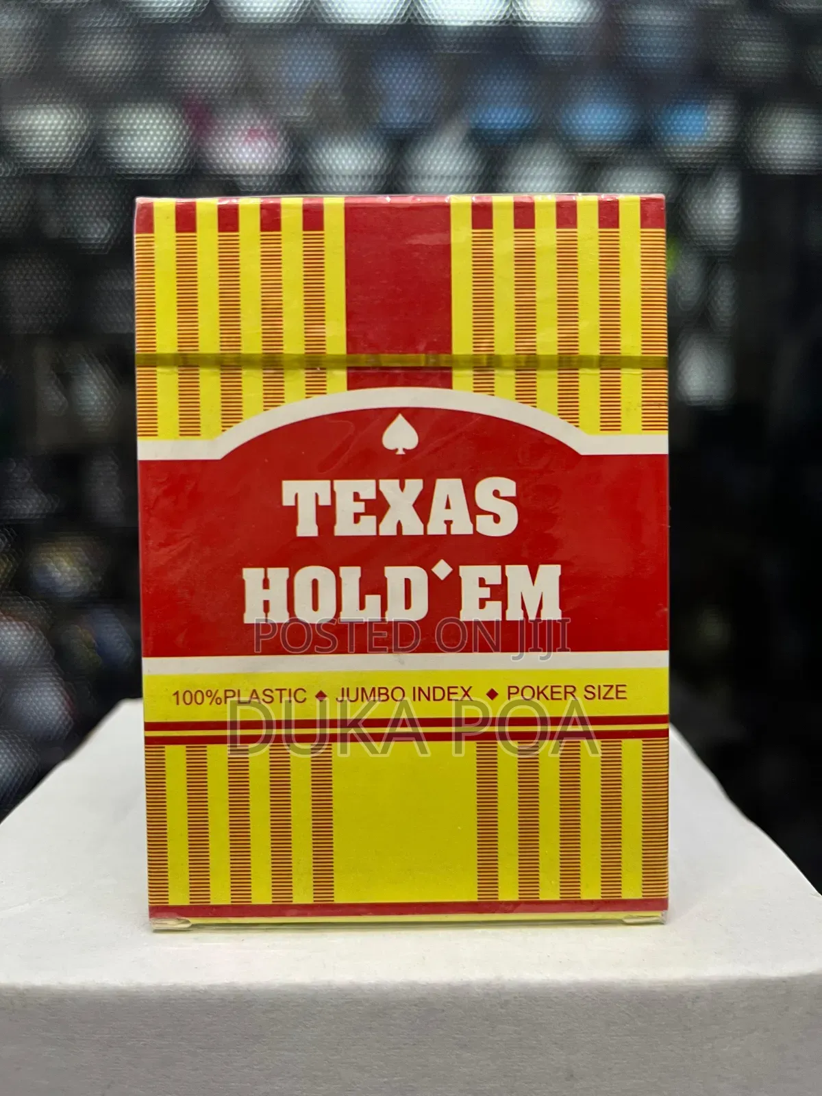 Plastic Waterproof Texas Poker Card Game