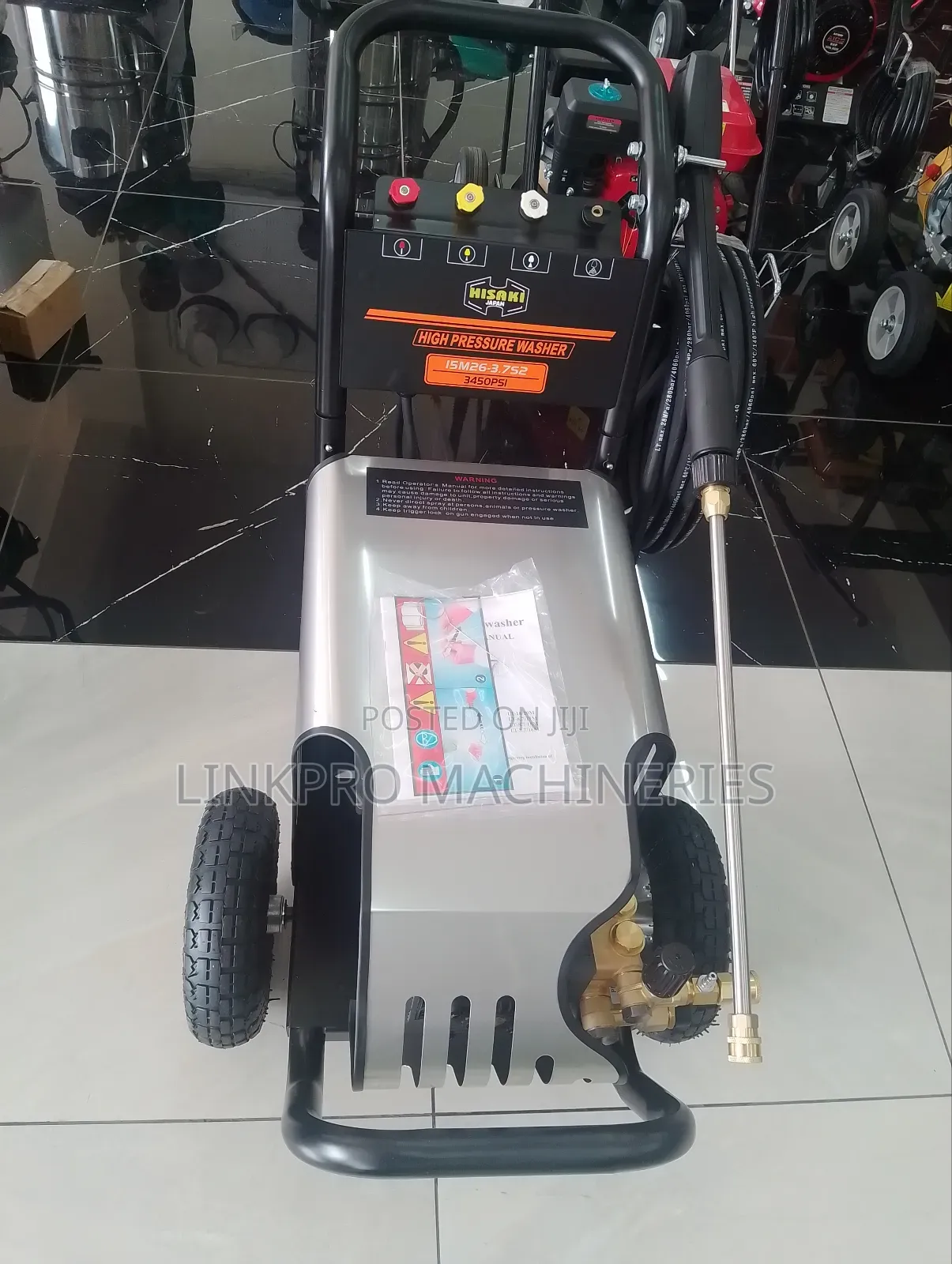 3450 Psi 5hp Hisaki Japan Pressure Washer