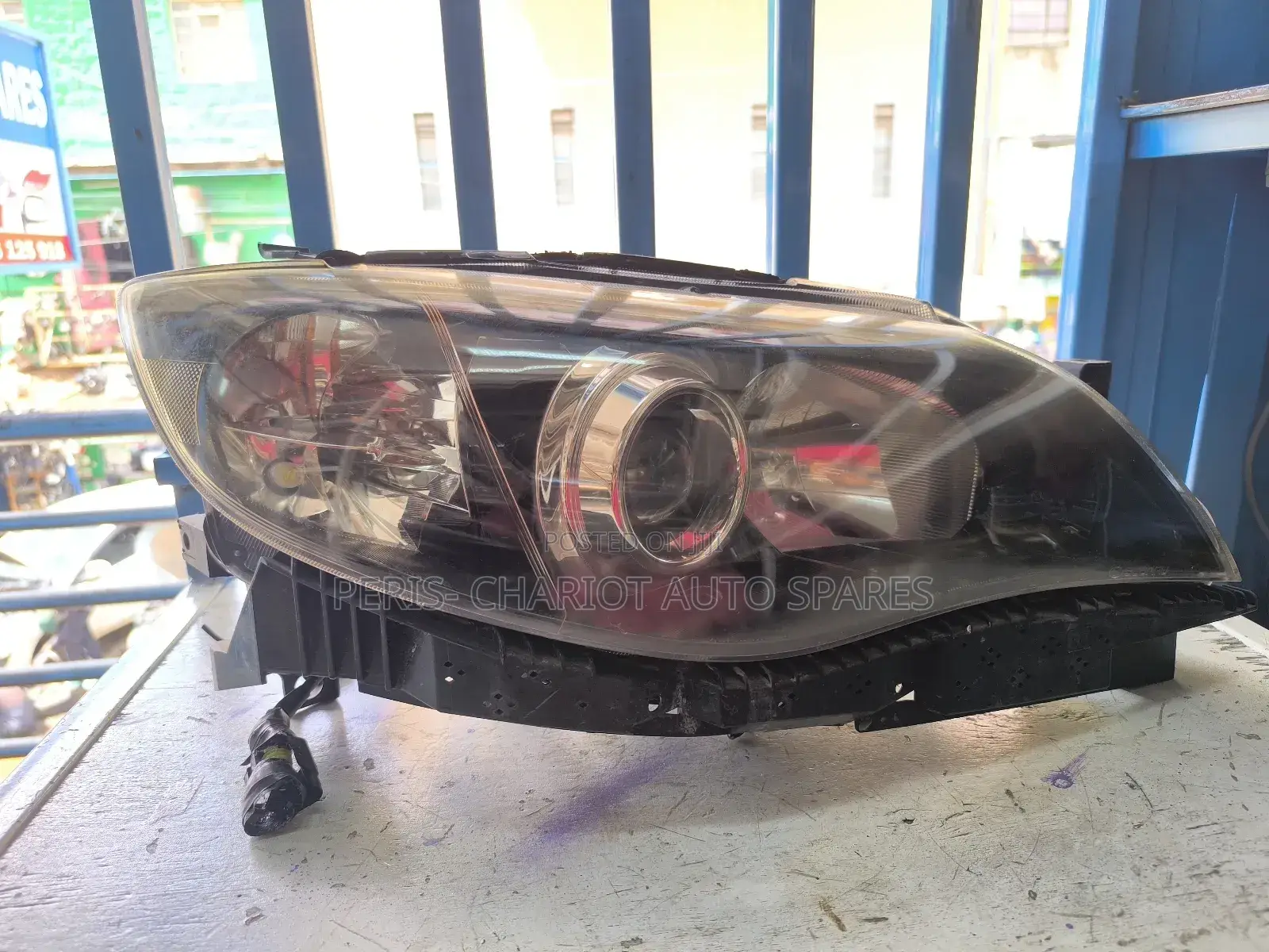 Subaru N14 Black Shade Xenon Headlights