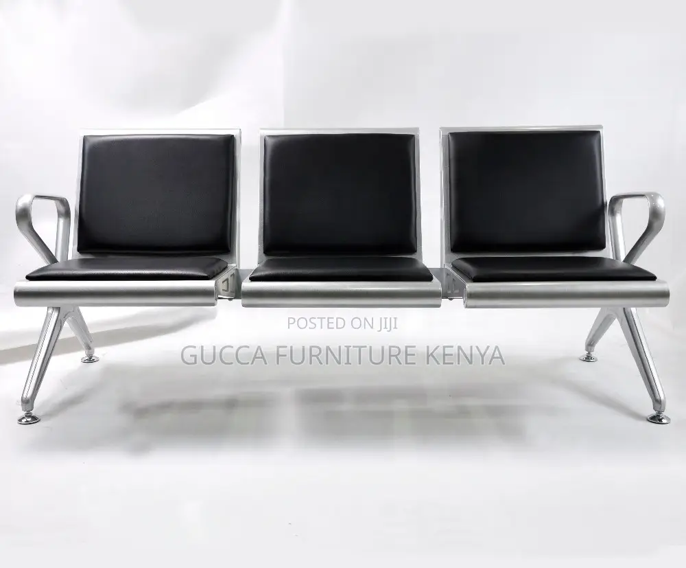 3-Seater Durable Reception Waiting Bench