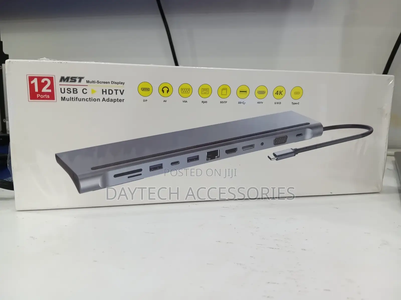 12-in-1 MST Usb-C Multifunction Docking Station (Model Thshc).
