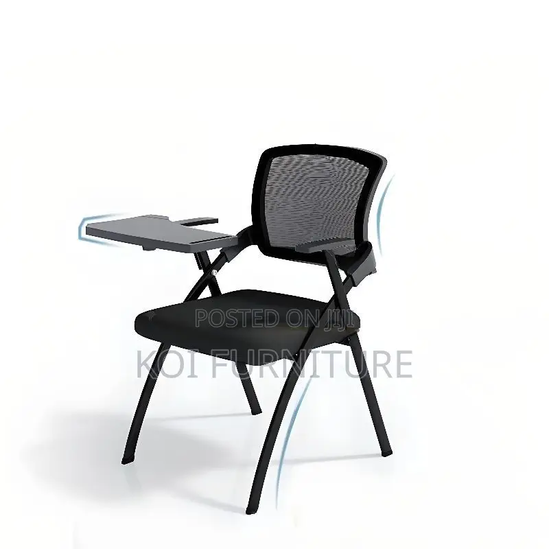 Office Chair; Conference Schooling Office Chair With Writing Pad