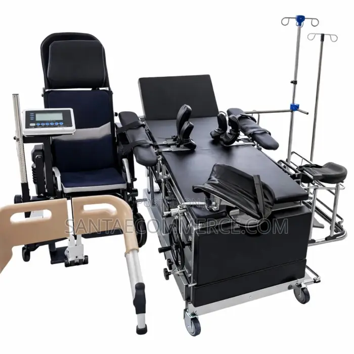 Adjustable Medical Examination Procedure Table Set Theater Bed