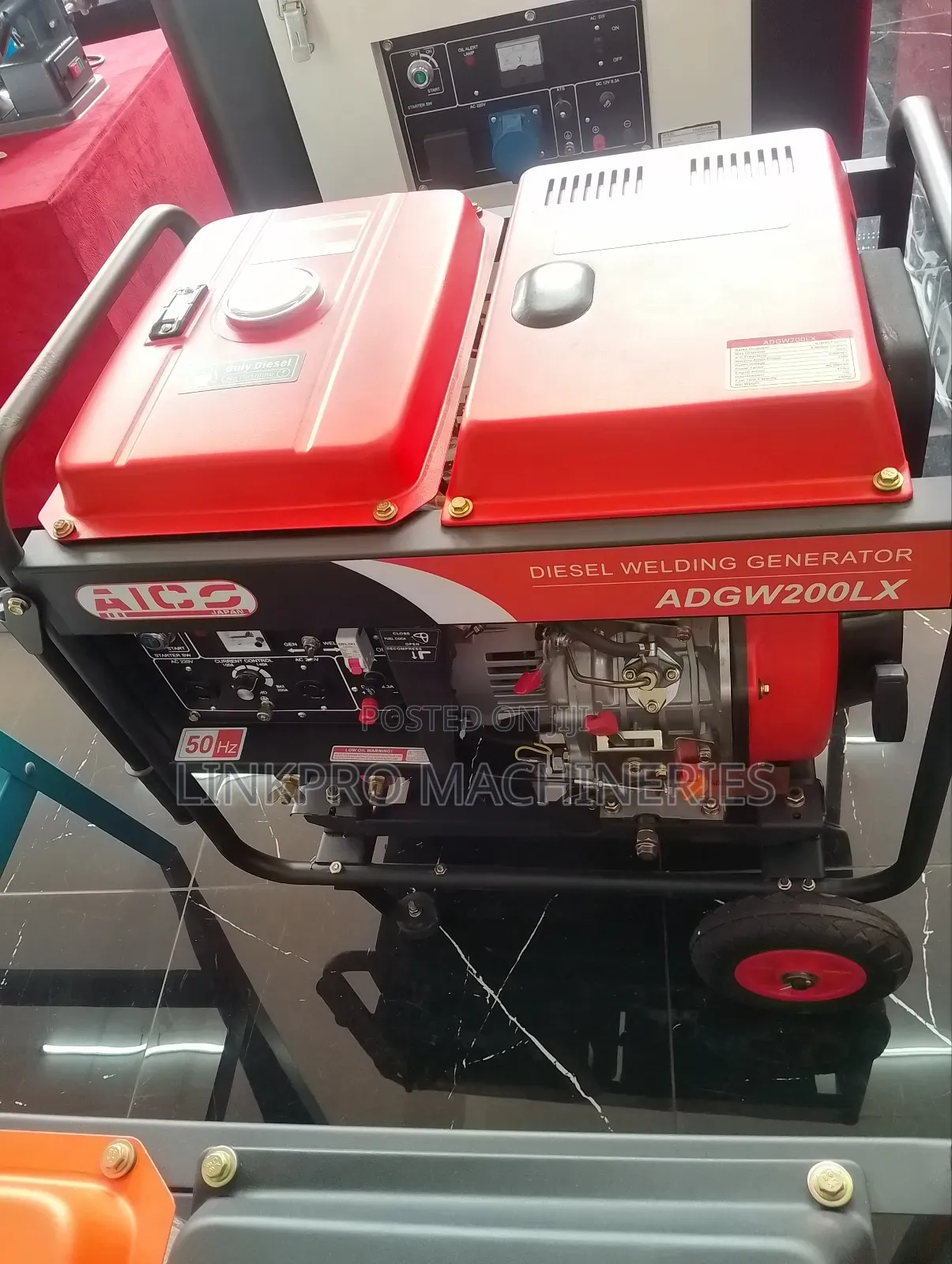 Adgw 200lx Aico Diesel Welding Generator -7.5kva