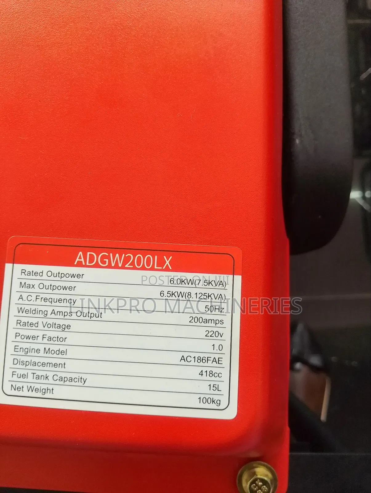 Adgw 200lx Aico Diesel Welding Generator -7.5kva