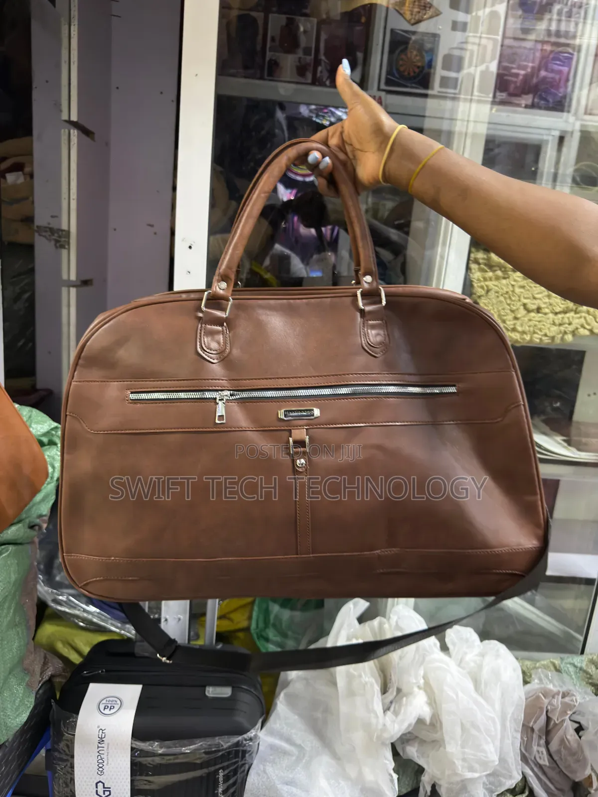 Travel Duffle Bag Leather Bag