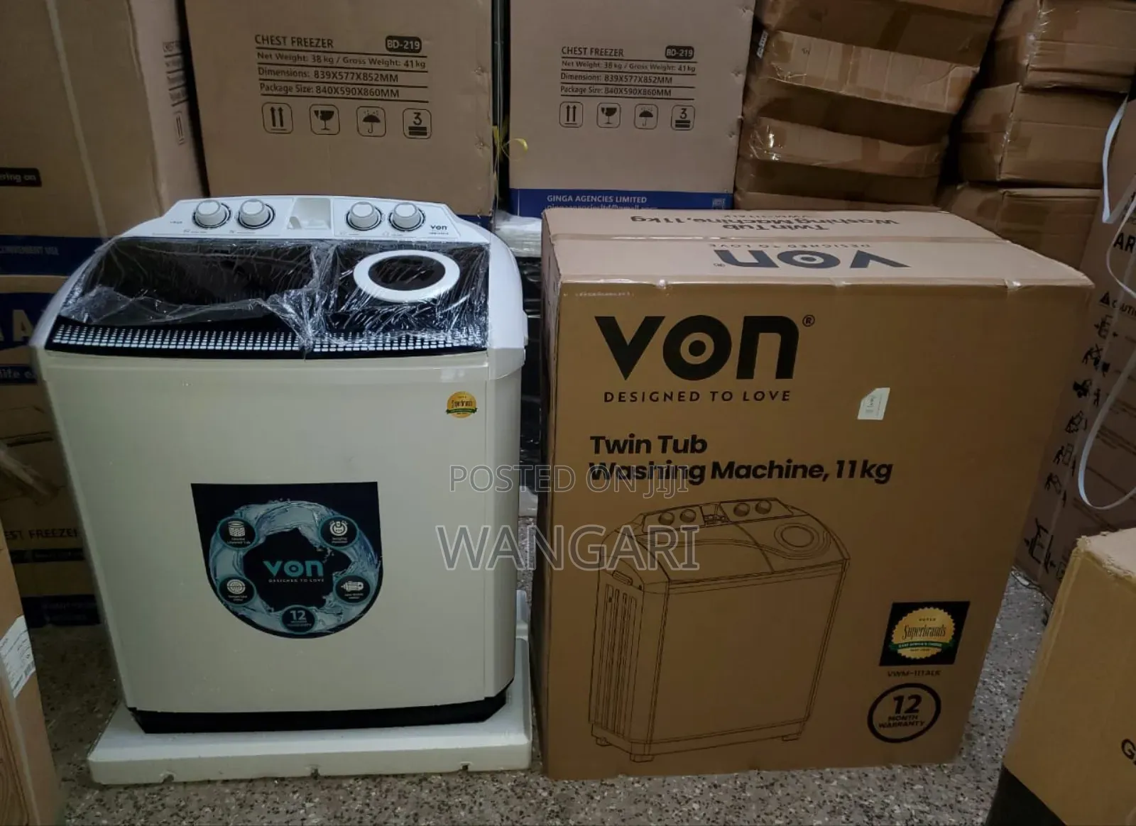 Brand New Semi Automatic Washing Machine