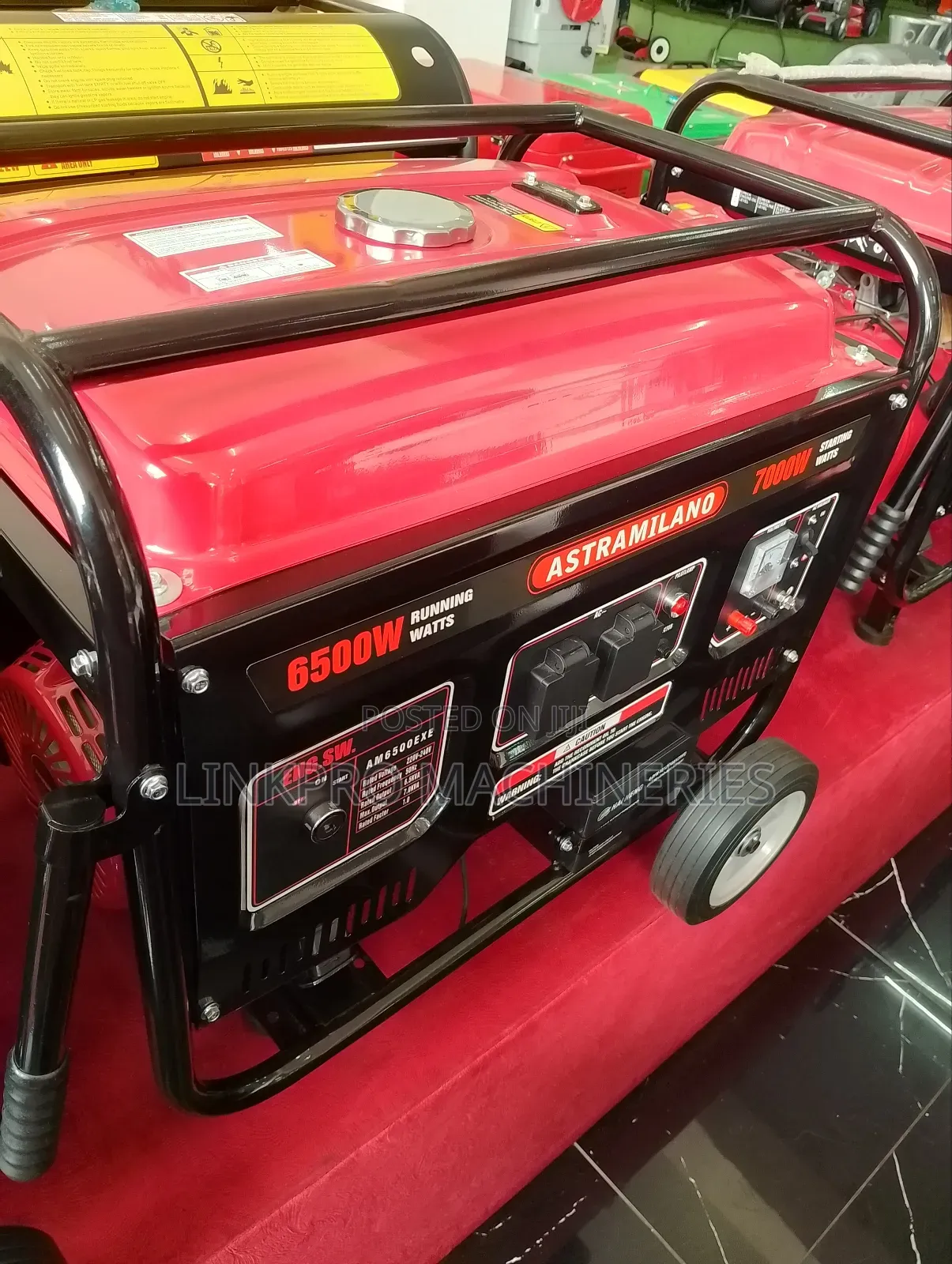 6500 Watts Astramillano Petrol Generator Keystart
