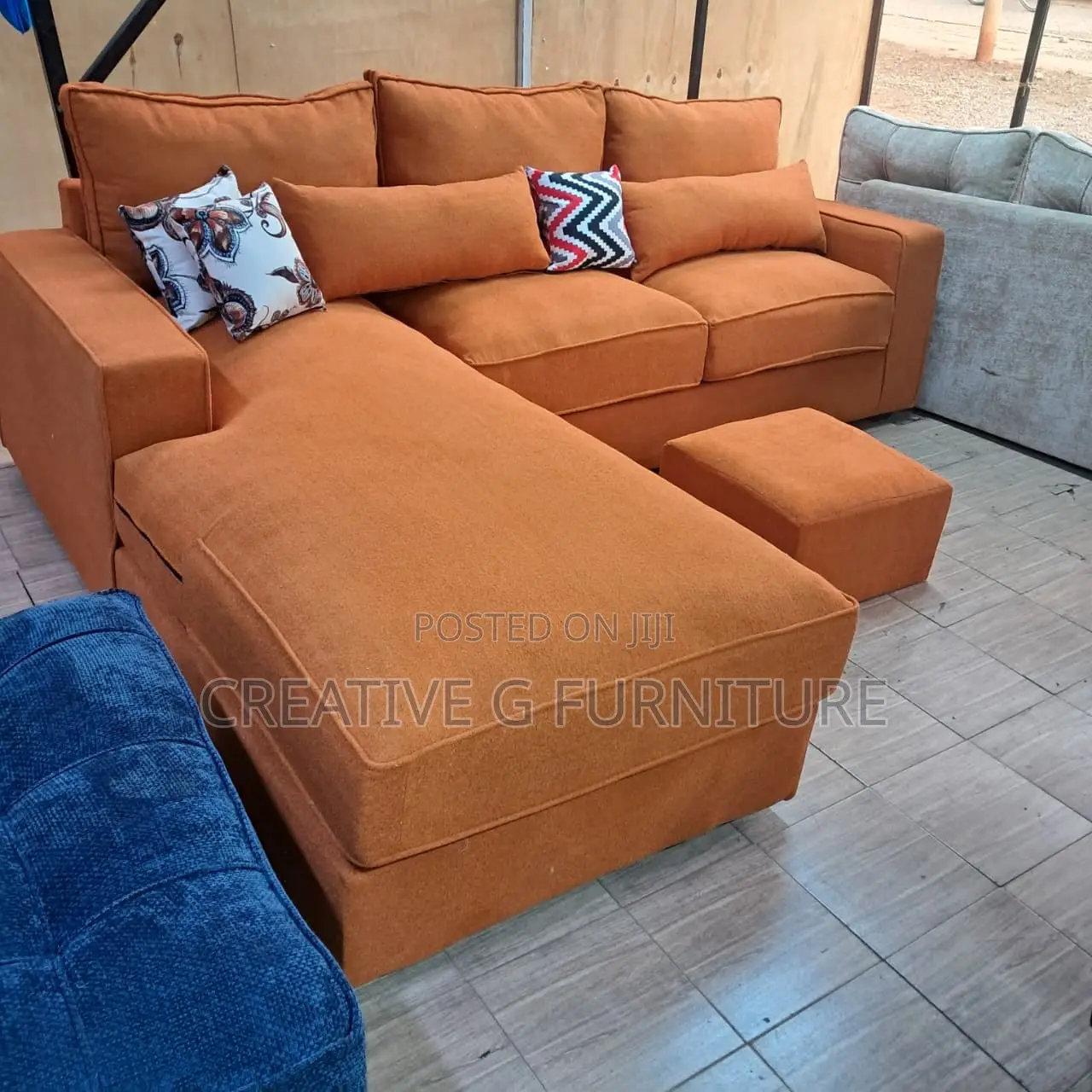 *Relaxation 6 Seater L Sofa Set