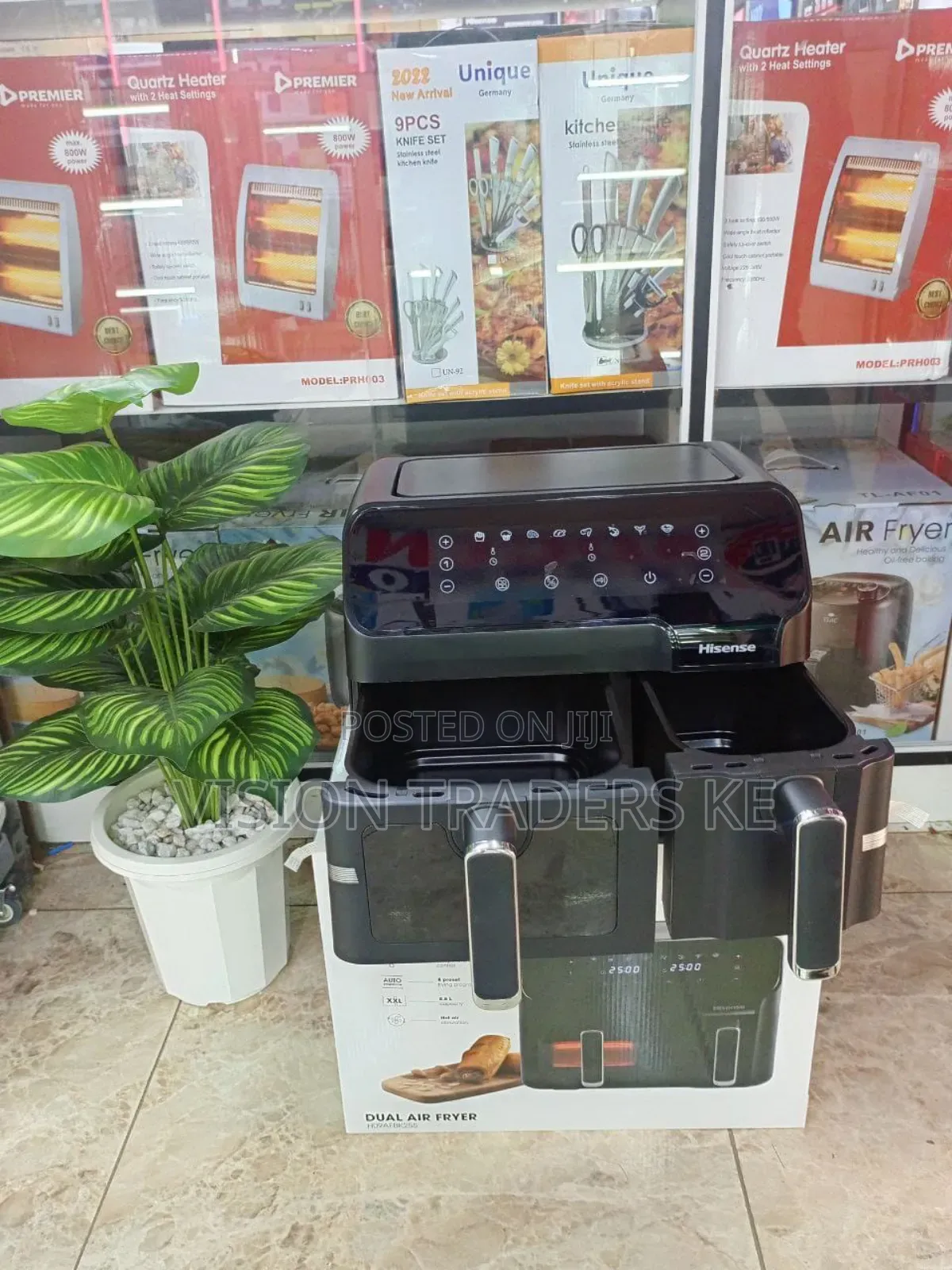 Hisense 8.6ltrs Double Baskets Air Fryers
