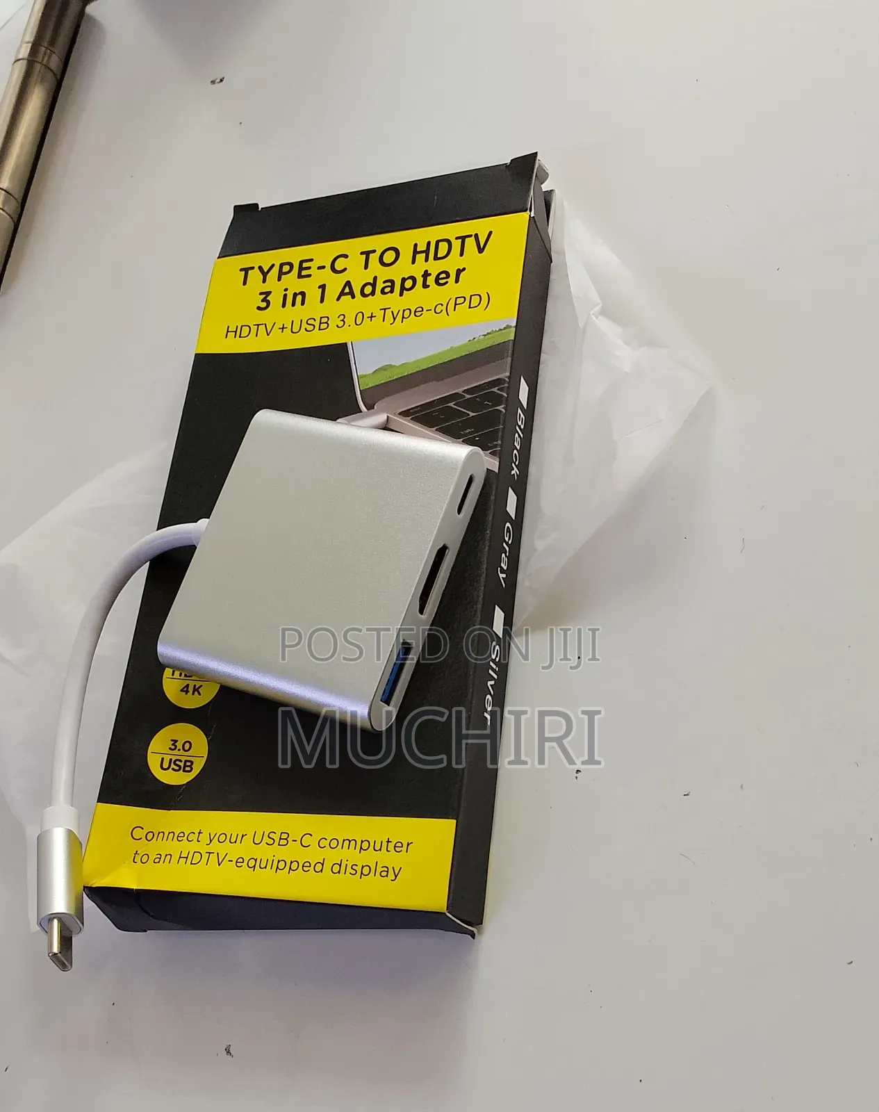 Type C 3 in 1 Adapter