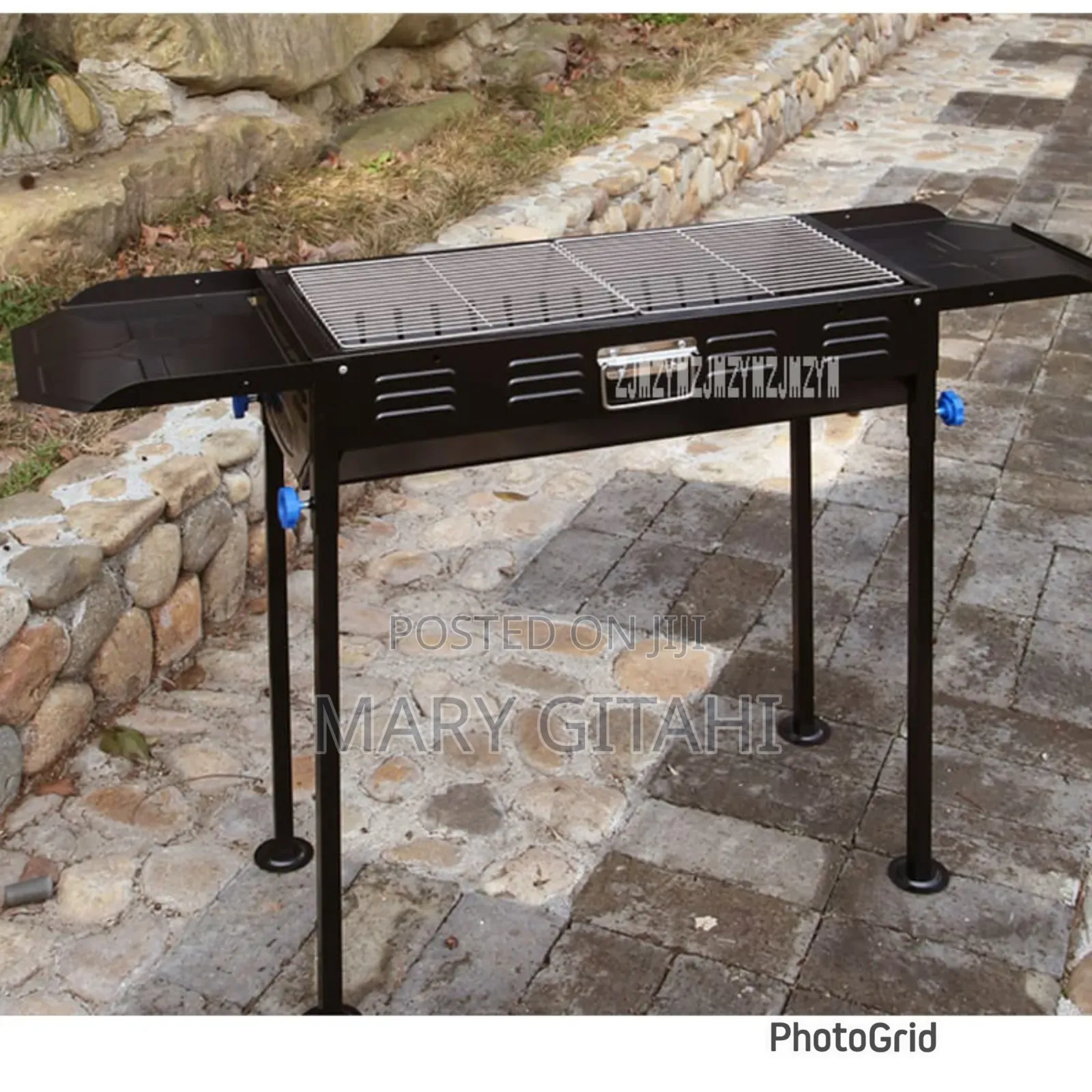  *Portable Folding Charcoal BBQ Grill* Large Thickened BBQ Grill