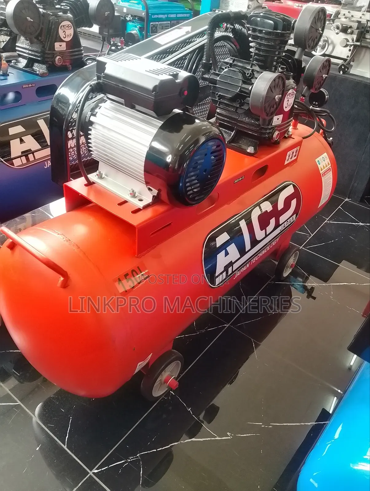 150 Litres 3hp Aico Air Compressor