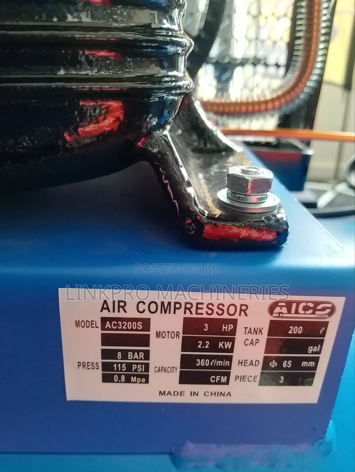 200 Litres 3hp Aico Air Compressor