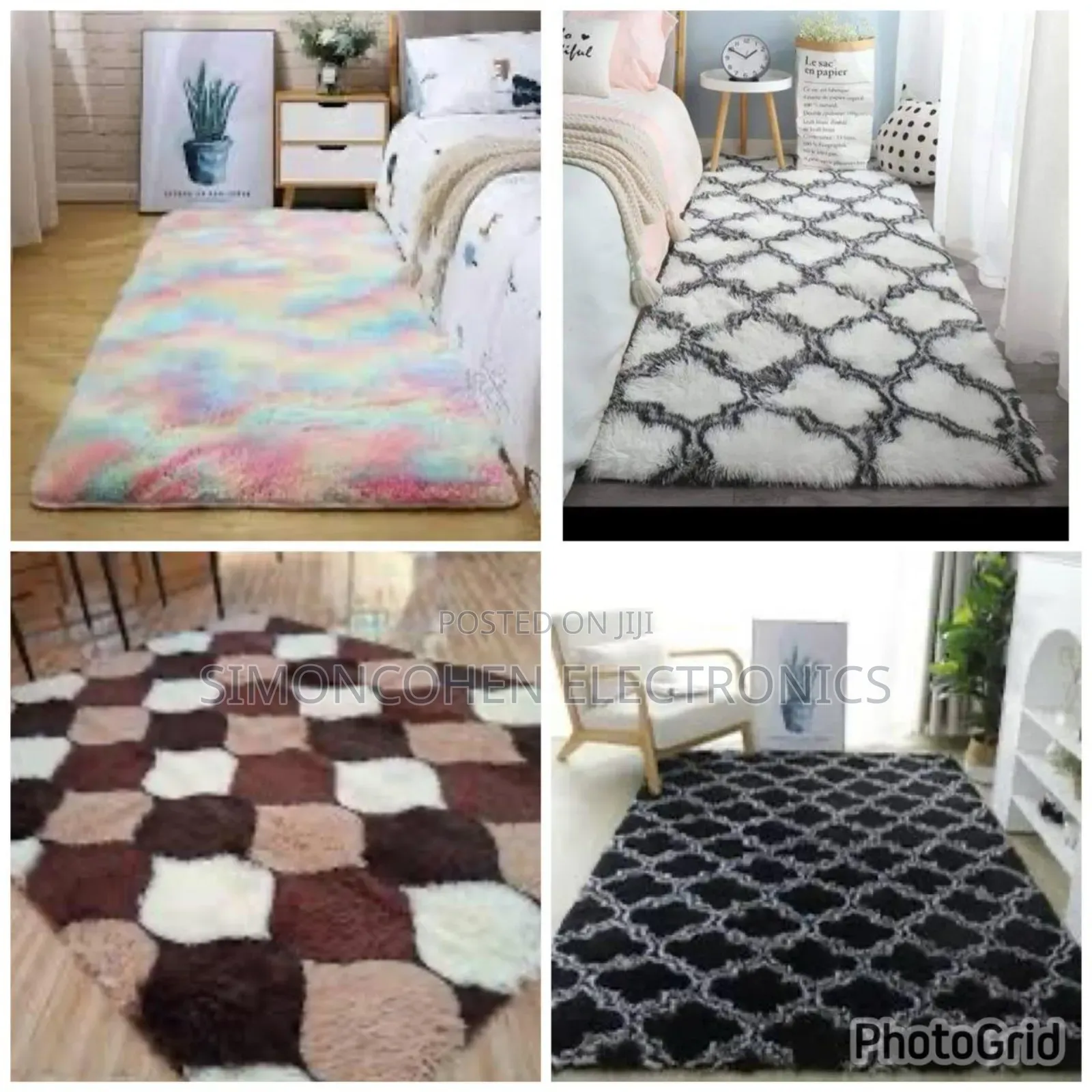 Fluffy Bedside Mat