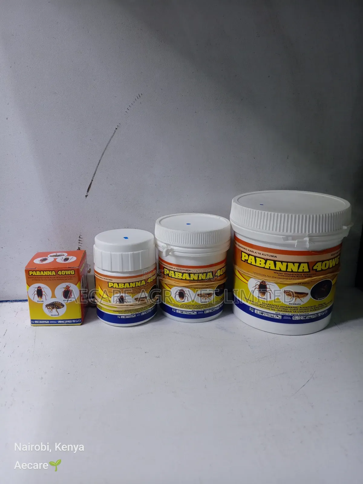 Pabanna 40wg Pesticide 10g, 20g,40g, 100g
