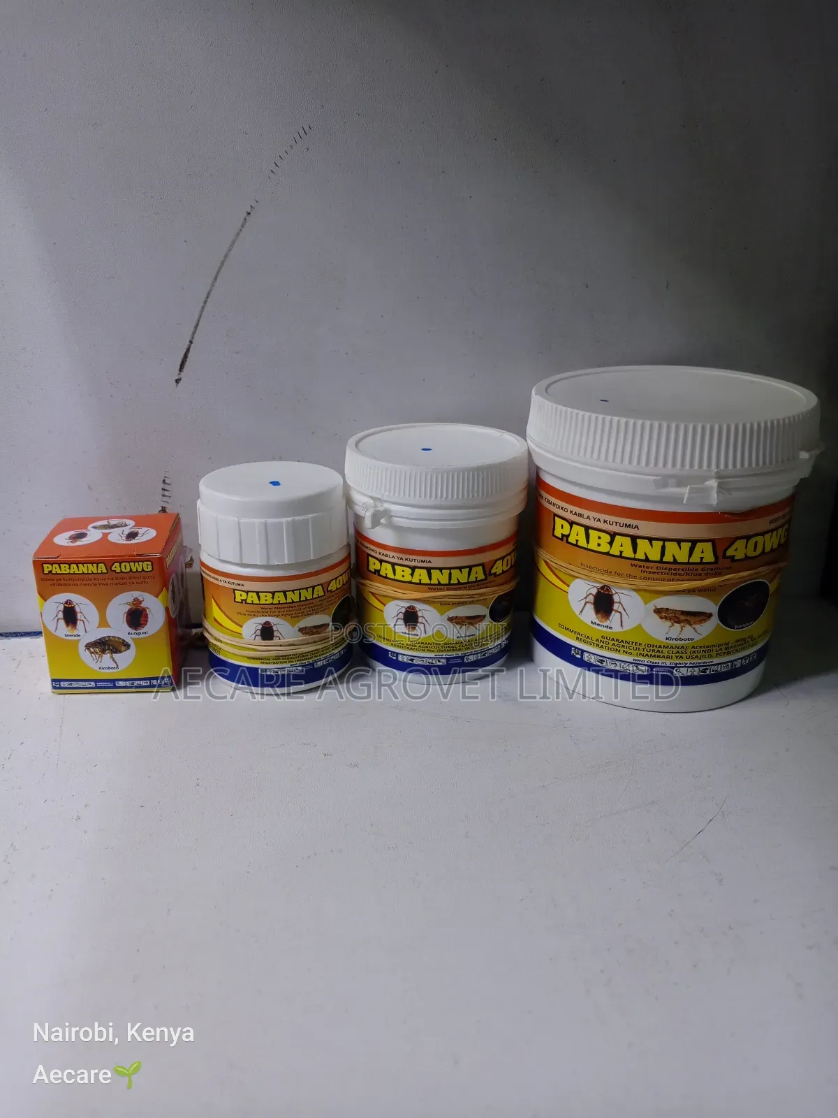Pabanna 40wg Pesticide 10g, 20g,40g, 100g
