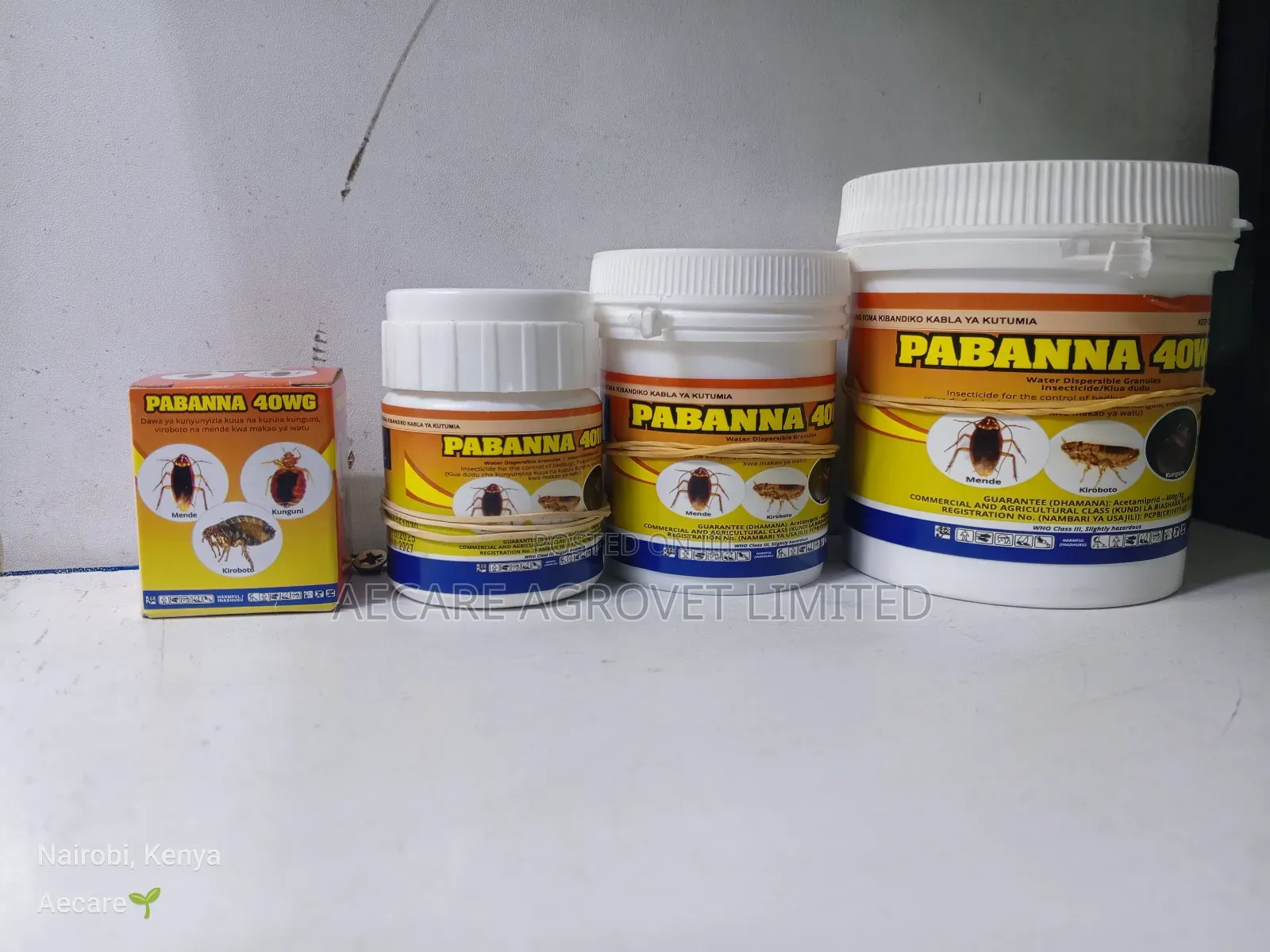 Pabanna 40wg Pesticide 10g, 20g,40g, 100g