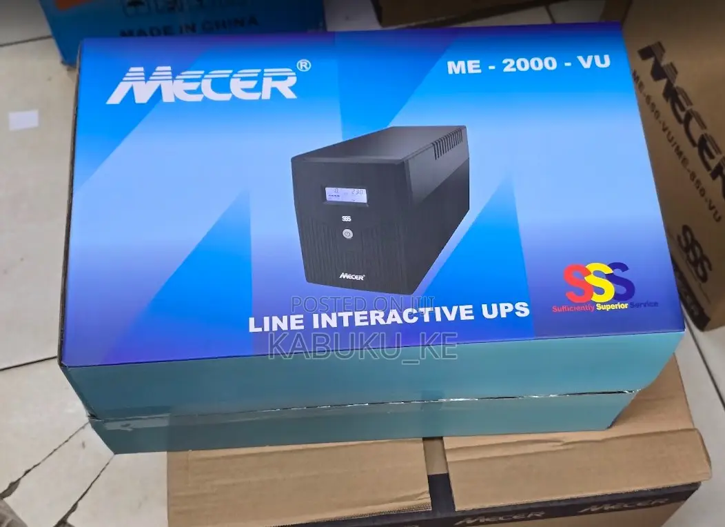 High Quality Mecer 2kva(2000va) 1200w Line Interactive Ups