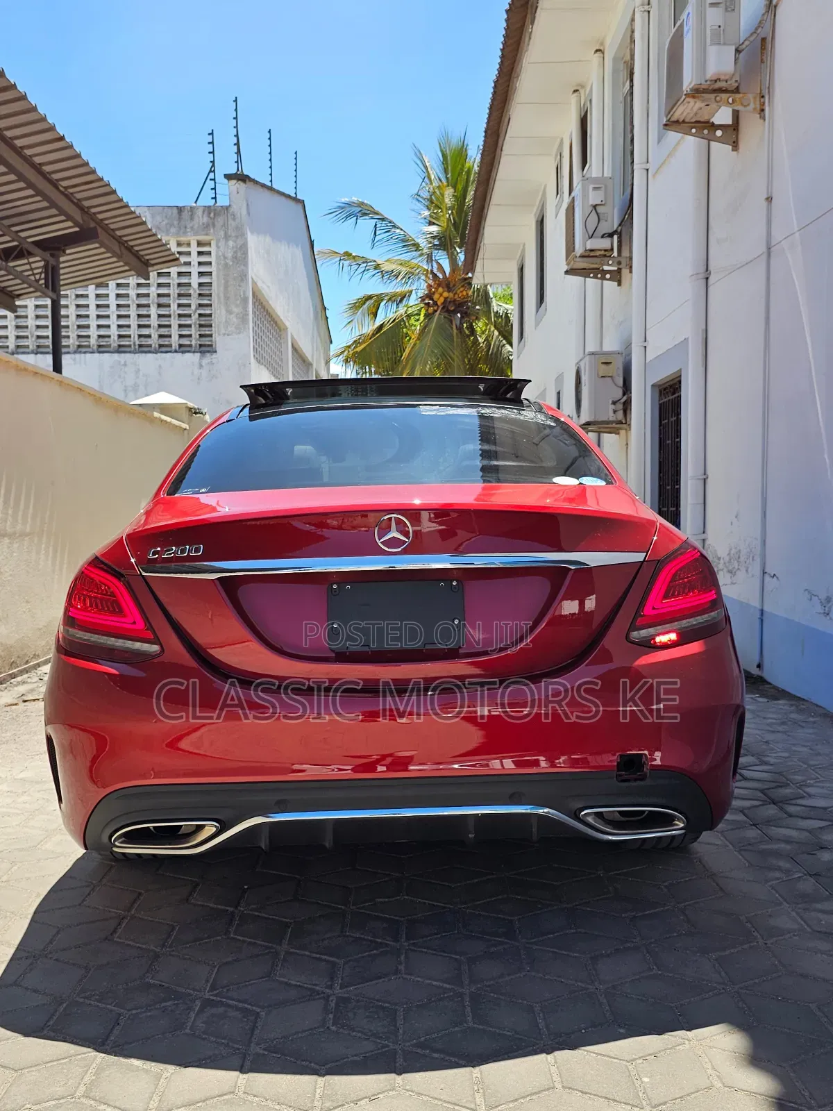 Mercedes-Benz C200 2020 Red