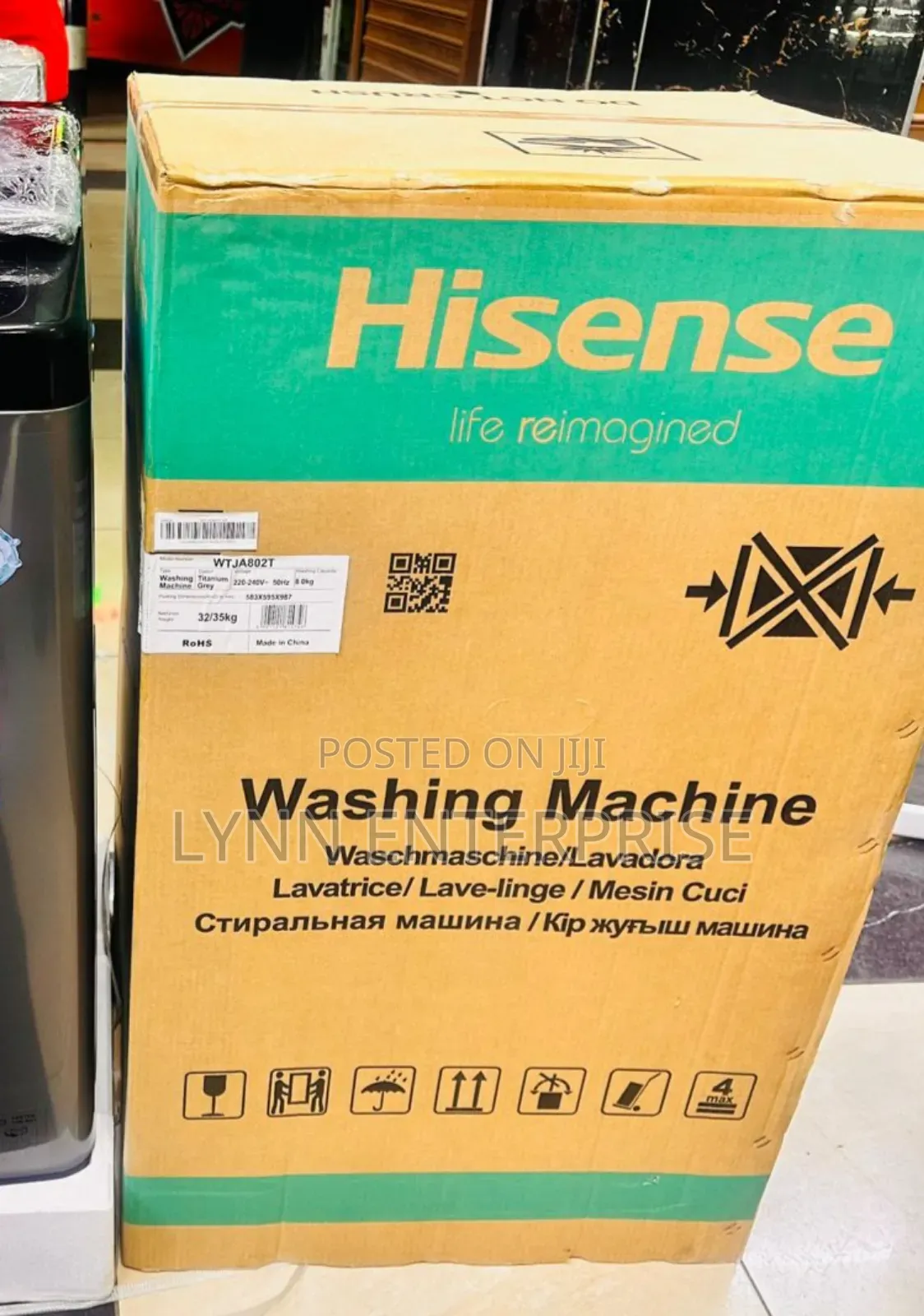 Hisense 9kg Top Load Fully Automated Washing Machines
