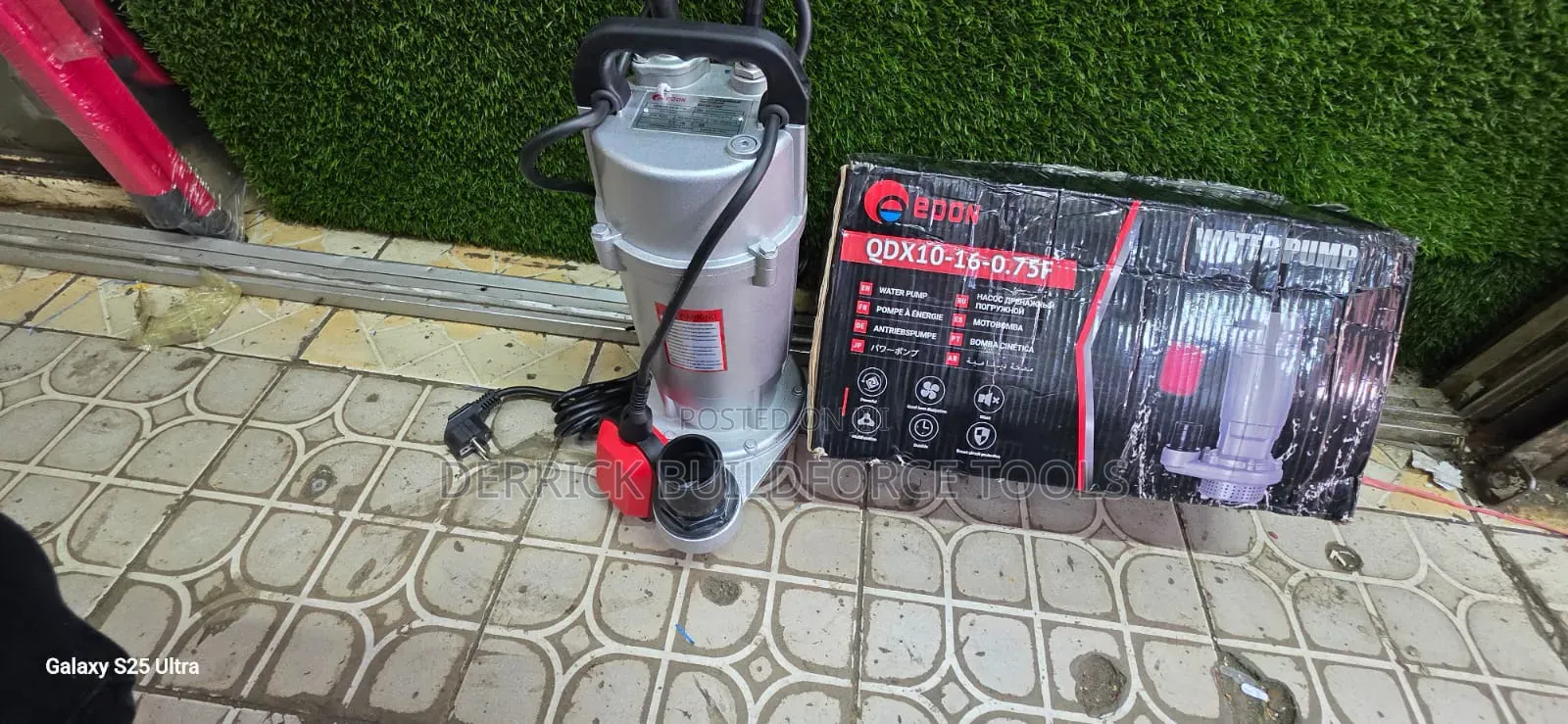 Edon QDX Submersible Pump 0.75hp
