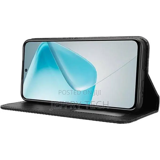 Leather Flip Cover Case for Infinix Hot 60 Pro+ (Hot 60 Pro Plus)