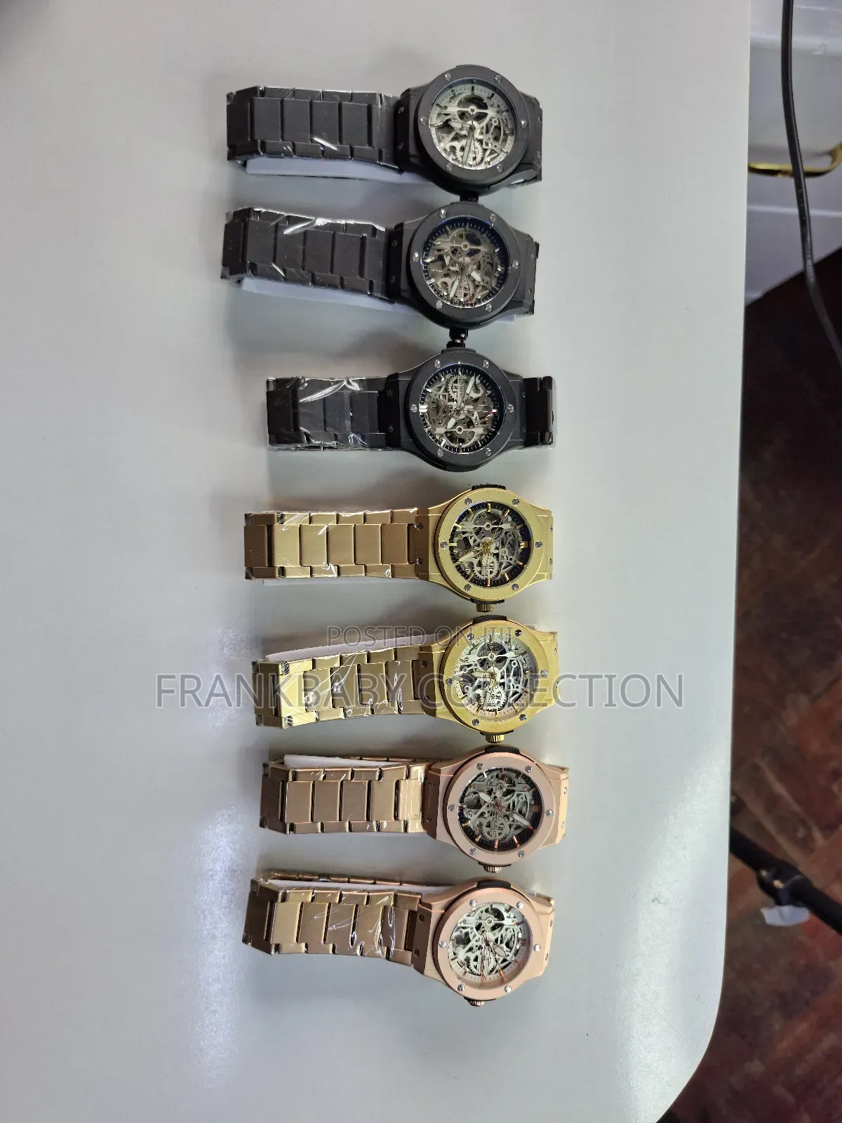 Skeleton Hublot. Luxury. Mechanical Watch