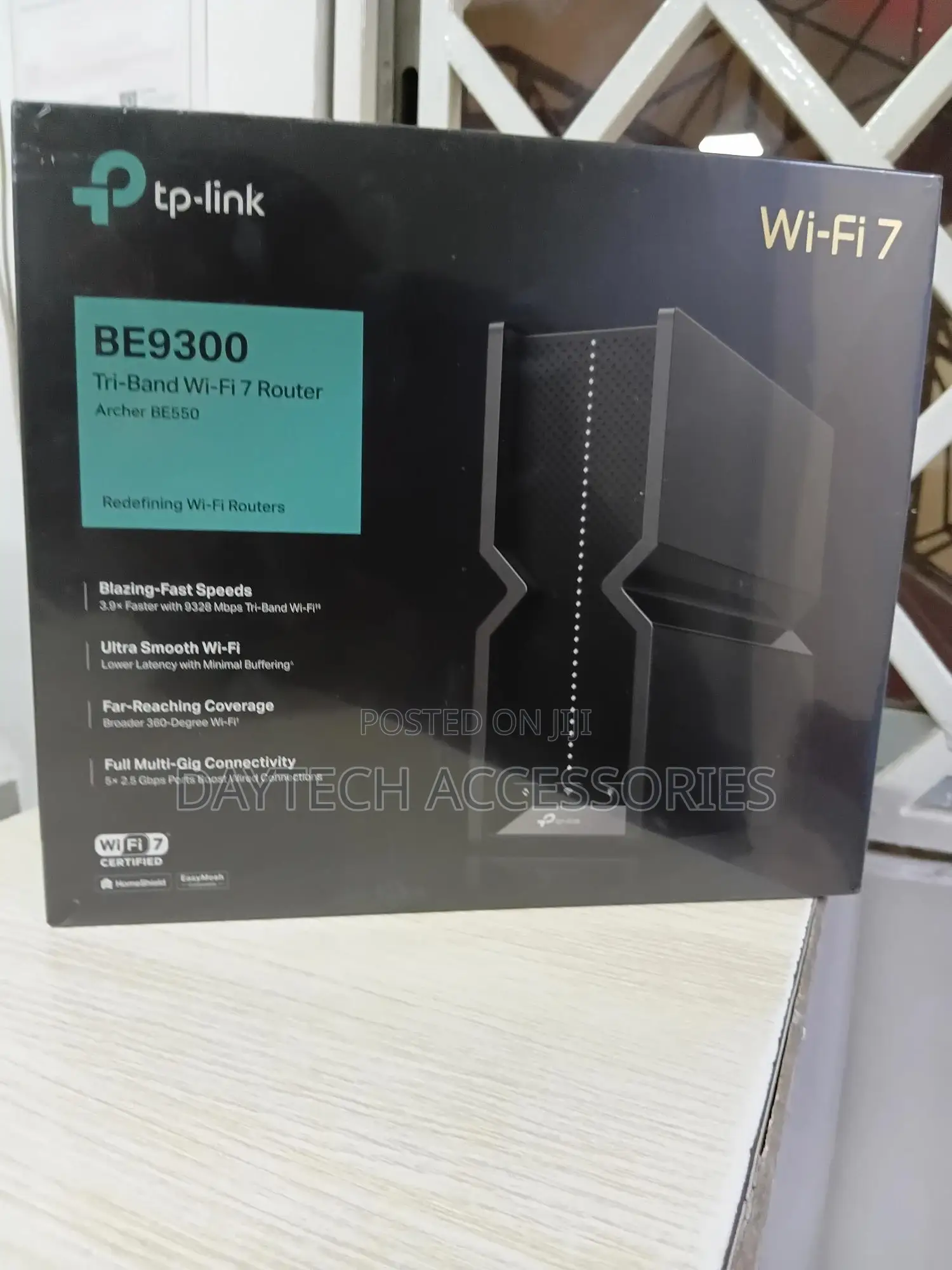 Tp-Link Archer Be550 Pro Be9700 Tri-Band Wi-Fi 7 Router